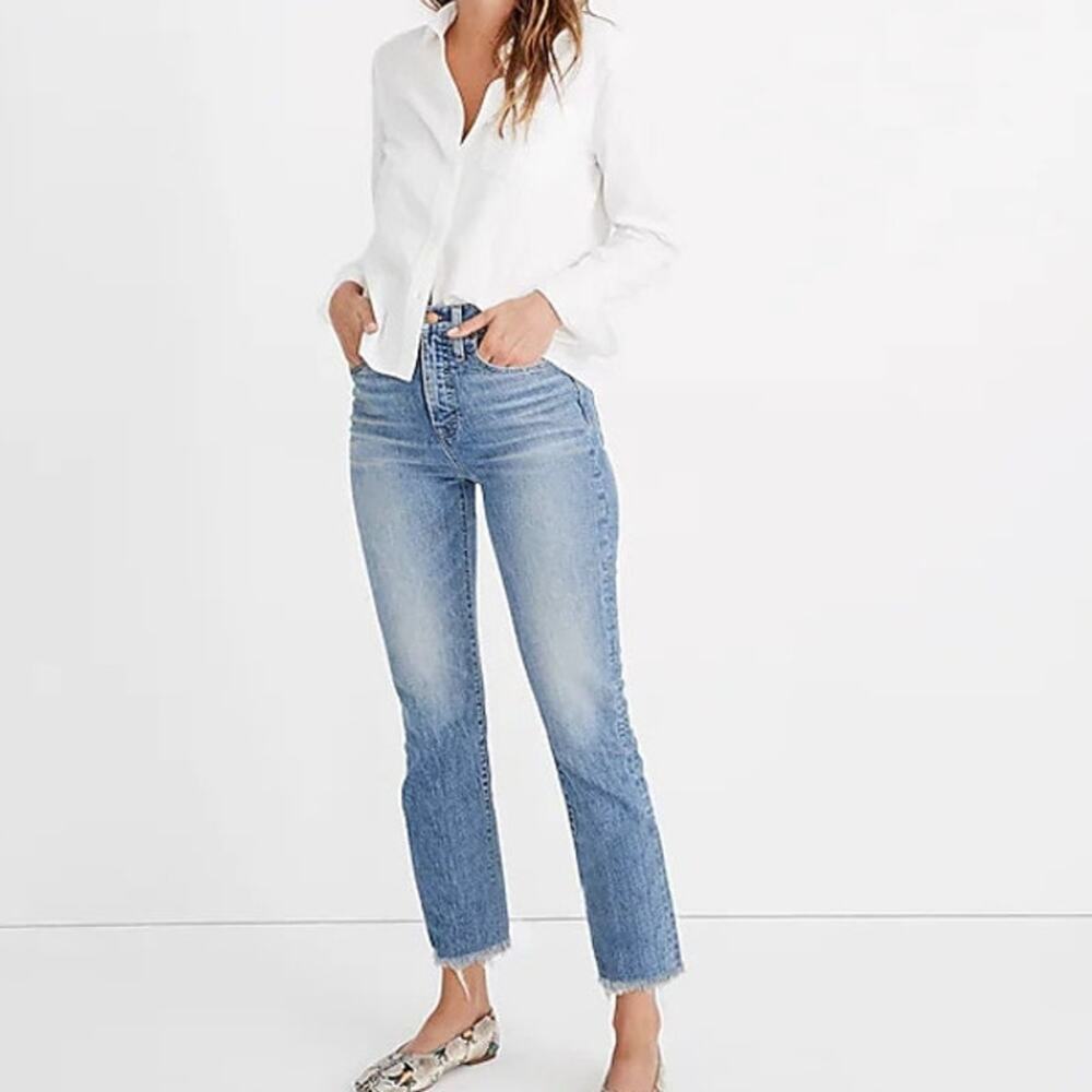 Madewell Blue Ankle & Cropped Jeans
